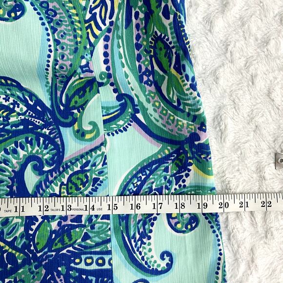 Lilly Pulitzer Poolside Blue Keep It Current Penelope Preppy Shift Dress 8 - Picture 11 of 11